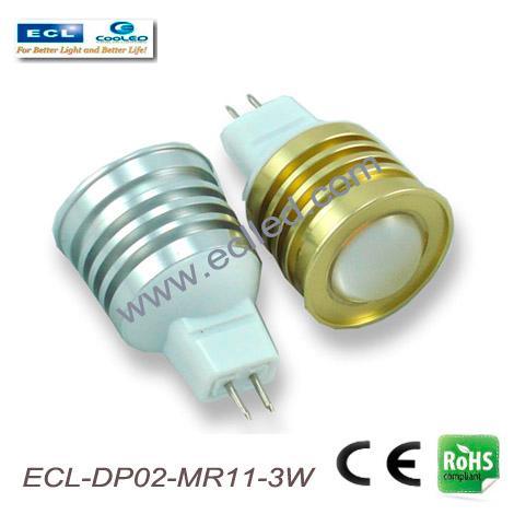 大功率LED射灯灯泡（MR11-3W）